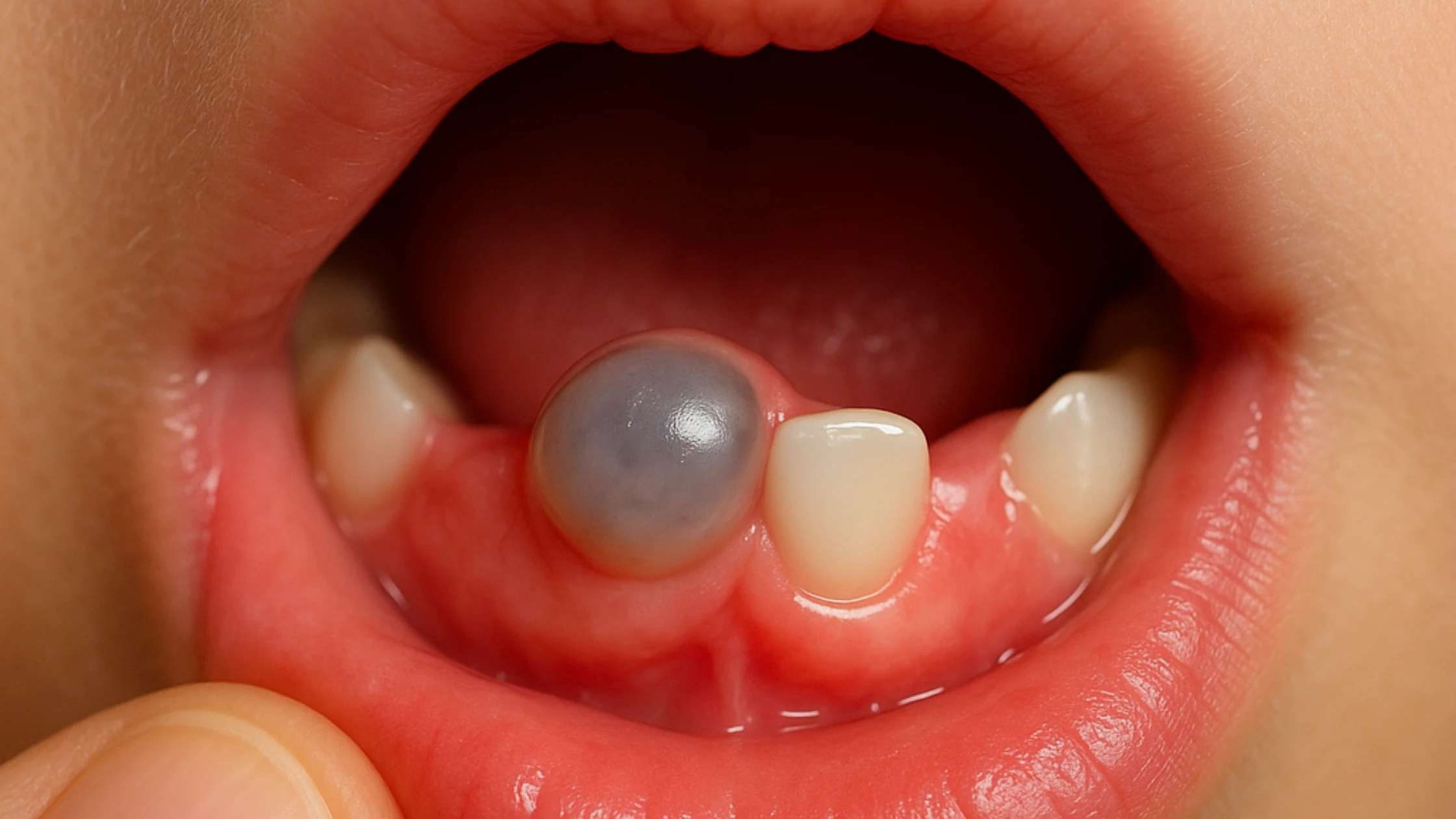 Dental cyst in children